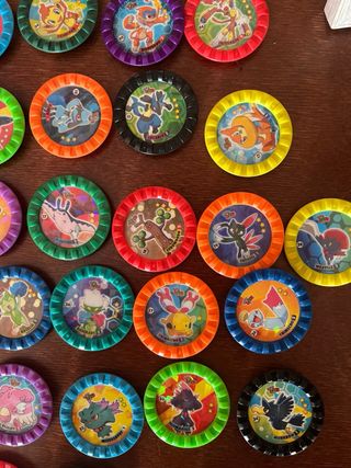 Tazos Pokémon Roks Colección