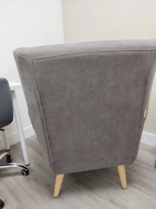 Butaca estilo nórdico