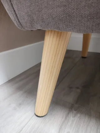 Butaca estilo nórdico