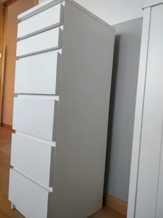 Cómoda Ikea Malm Blanca