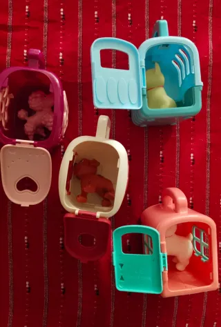 Cajitas Juguete Mascotas Plástico