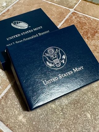 Dólar Plata 2012 Star Spangled