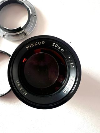 Objetivo Nikon Nikkor 50mm 1:1.4