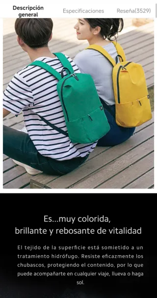 Mochila Xiaomi 10L Verde Oliva