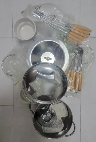 Juego de fondue giratoria