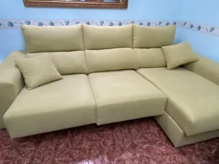 Sofá chaise longue 3 plazas reclinable
