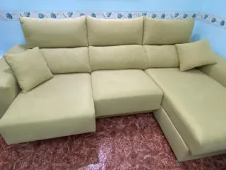 Sofá chaise longue 3 plazas reclinable