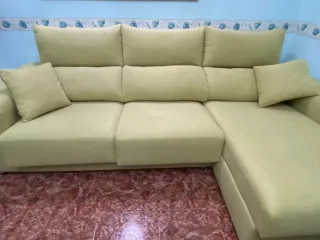 Sofá chaise longue 3 plazas reclinable
