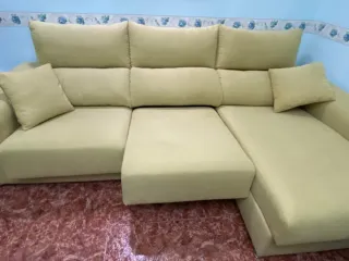 Sofá chaise longue 3 plazas reclinable