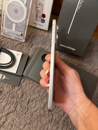 Samsung Galaxy S25 Edge 256GB Azul/Plata (Icyblue)