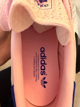 Adidas Gazelle Rosa y Azul