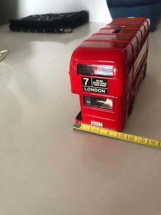 Autobús Londres Doble Piso Metal