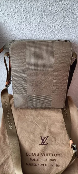 Bolso Bandolera Louis Vuitton Beige/Marrón