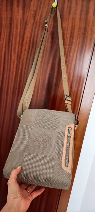 Bolso Bandolera Louis Vuitton Beige/Marrón