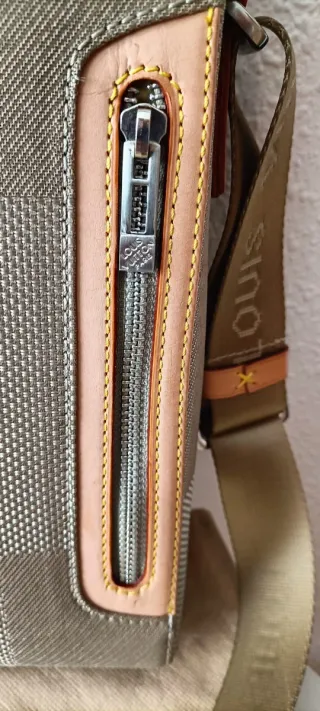 Bolso Bandolera Louis Vuitton Beige/Marrón