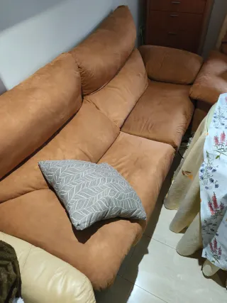 Sofá modular color camel