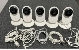 5 Cámaras Yi Home + Cables