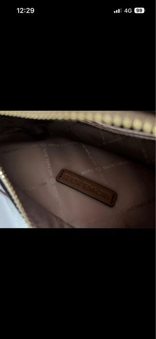 Bolso Michael Kors Beige y Marrón