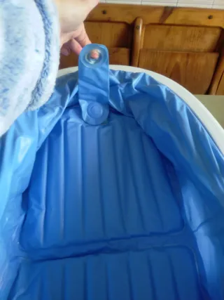 Bañera de viaje para bebé plegable