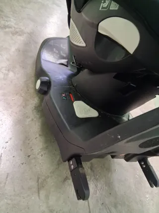 Asiento de coche para bebé negro