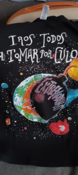 Camiseta Extremoduro niño/a Talla 7-8 y 9-11