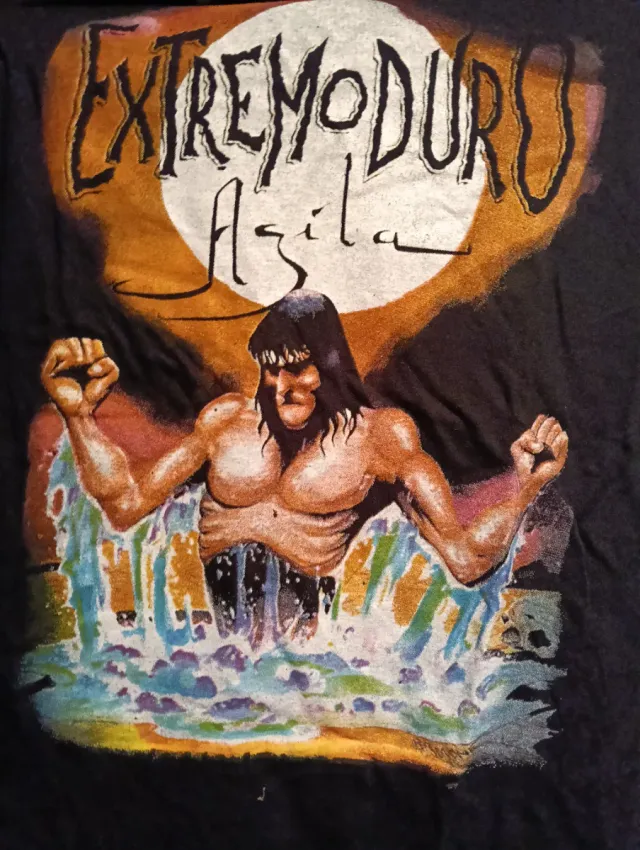 Extremoduro camiseta niño/a 9-11 y AGILA talla L