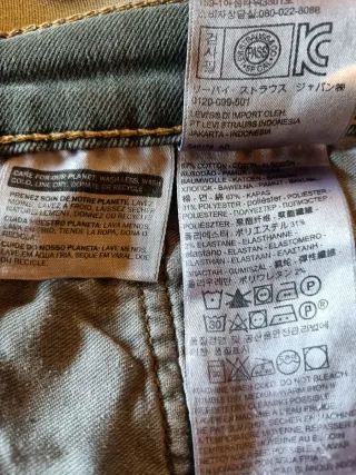 Levi's 505 Jeans Talla 32x30 Gris