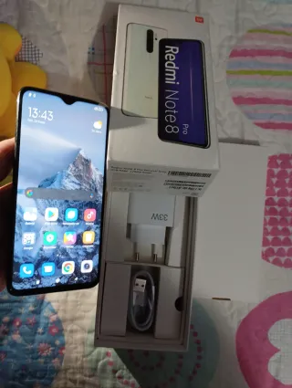 Xiaomi Redmi Note 8 Pro 128GB Gris/Violeta