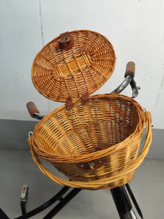 Bicicleta paseo clásica negra