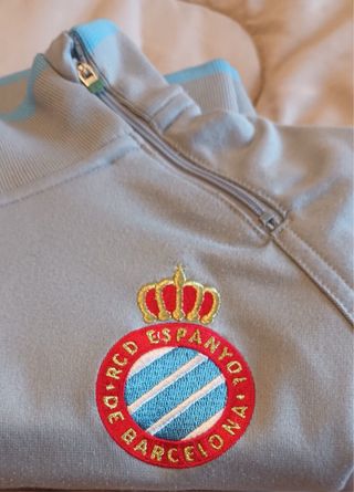 Sudadera RCD Espanyol Li-Ning Azul/Gris