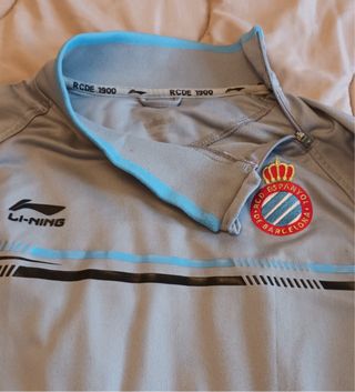 Sudadera RCD Espanyol Li-Ning Azul/Gris