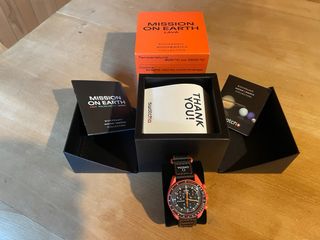 Omega x Swatch Moonswatch Lava