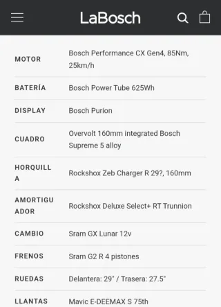 Bicicleta Eléctrica Lapierre AM 7.6