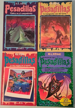Lote 10 Libros Pesadillas.