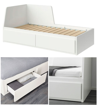 Estructura diván IKEA + Colchón espuma