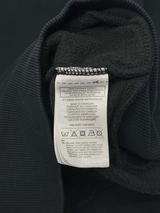 Sudadera Adidas Originals Negra Talla L