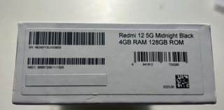Xiaomi Redmi 12 5G Negro