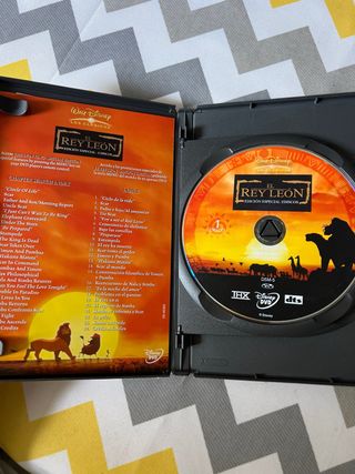 DVD El Rey León Edición Especial 2 Discos