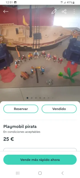 Lote de lotes Playmobil .
