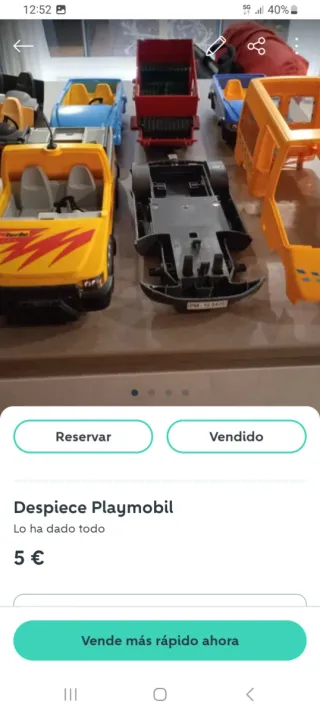 Lote de lotes Playmobil .