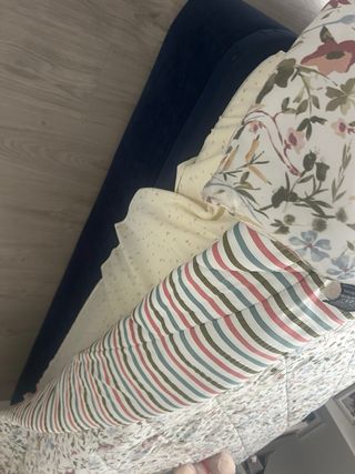 Cama canapé con colchón de 90cm