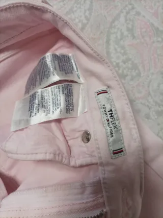 Vaqueros Tommy Hilfiger rosas skinny