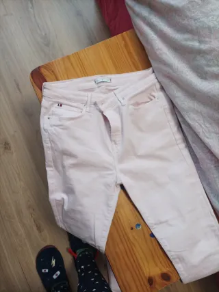 Vaqueros Tommy Hilfiger rosas skinny