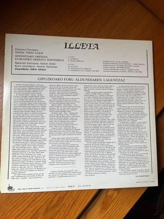 Pack de vinilos – Música coral y tradición vasca