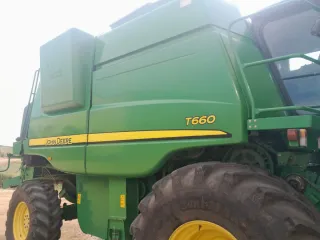 Cosechadora John Deere t660 Año 2010