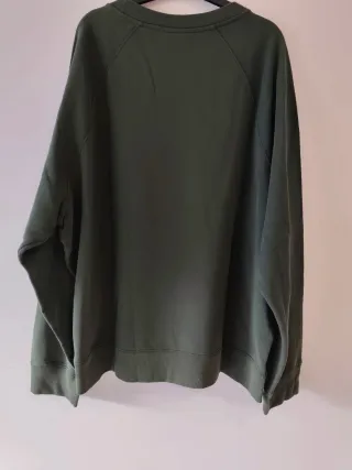 Maison Kitsuné Sweatshirt Verde Oliva