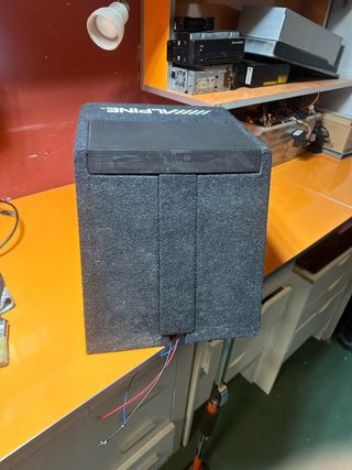 Subwoofer Alpine MXE-M150CKD Negro/Gris