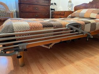 Barandilla plegable para cama