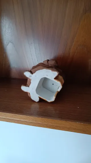 Monje cerámica bisque alemán