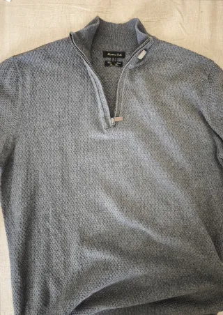 Jersey Massimo Dutti Gris